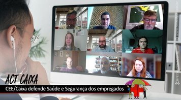 Na segunda rodada de negociação, empregados da Caixa cobram melhores condições de trabalho 