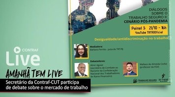 Secretário da Contraf-CUT participa de debate sobre o mercado de trabalho
