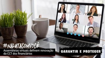 Financiários definem nesta quarta e quinta-feira sobre renovação da CCT por dois anos