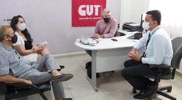 Sindicato trata demandas específicas com o Superintendente Regional da Caixa no Pará