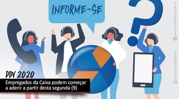 Caixa inicia Programa de Desligamento Voluntário de 2020