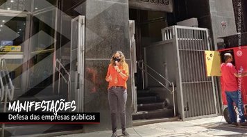 De norte a sul do Brasil, manifestações defendem empresas públicas