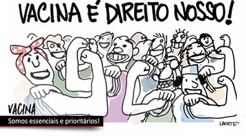 Bancários fazem abaixo-assinado em todo o país por prioridade na vacinação