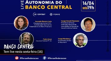 Autonomia do Banco Central será debatida nesta sexta-feira (16)