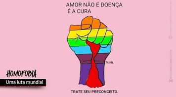 17 de maio é o Dia Internacional Contra a Homofobia