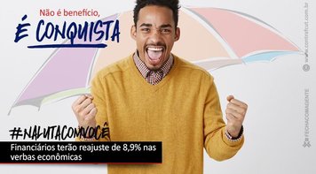 Financiários terão reajuste de 8,9% nas verbas econômicas