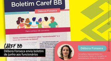 Caref do Banco do Brasil distribui segunda edição do seu boletim