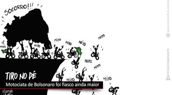 Motociata de Bolsonaro foi rejeitada por clubes de motos