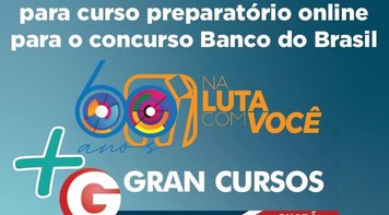 Sindicato vai sortear 10 vagas para curso preparatório online para o concurso Banco do Brasil
