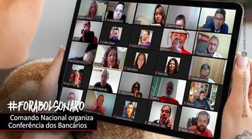 Comando Nacional dos Bancários debate encontros por bancos e Conferência Nacional