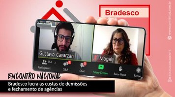 Demissões e fechamento de agências explicam lucro do Bradesco