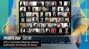 COE Itaú e Comando Nacional se reúnem com diretor de RH do banco