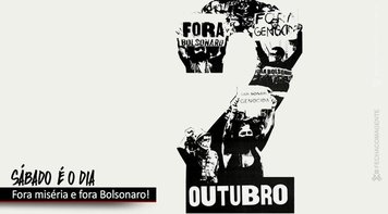 Cresce a mobilização para as manifestações deste sábado 2 pelo Fora Bolsonaro em todo o país