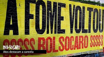 Atos contra Bolsonaro destacam alta do custo de vida