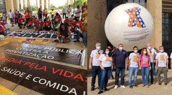 Sindicato se une a movimentos populares em defesa da moradia, cidadania e Caixa 100% pública