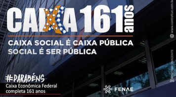 Caixa Econômica Federal completa 161 anos sob maior ameaça de desmonte