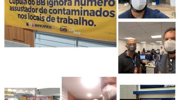 Sindicato promove protestos no Dia Nacional de Luta pela saúde e vida dos funcionários do BB