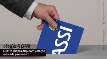 Quatro chapas concorrem às eleições Cassi 2022, de 18 a 28 de março