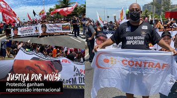 Justiça por Moïse: cidades se levantam contra racismo e xenofobia