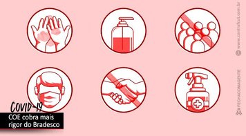 Bancários cobram do Bradesco medidas mais rigorosas contra Covid-19