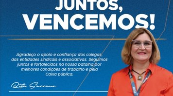 Rita Serrano é reeleita ao Conselho de Administração da Caixa com 90,78% dos votos