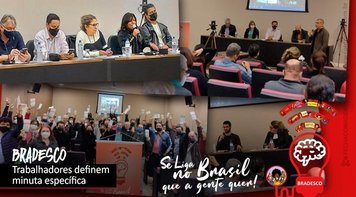 Encontro Nacional dos Trabalhadores do Bradesco formaliza pauta de reivindicações específica