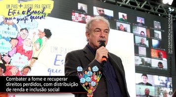 A esperança tem de vencer o ódio, diz Mercadante na 24ª Conferência Nacional dos Bancários