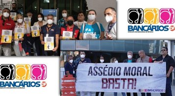 No DF, bancários escancaram luta contra assédios e em defesa da saúde mental