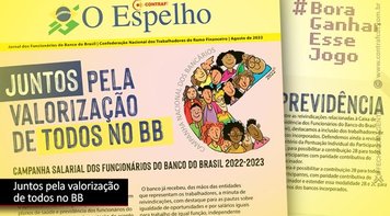 Contraf-CUT disponibiliza O Espelho do BB para Campanha Salarial