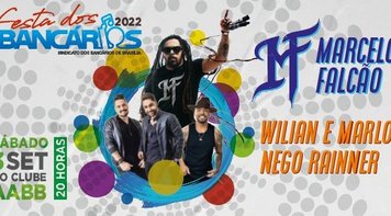 Prepare-se: Dia 3 de setembro tem a Festa dos Bancários na AABB