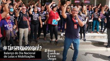 Bancários realizam Dia Nacional de Lutas em todo o país por aumento real nos salários 