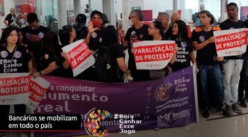 Bancários vão às ruas em todo o país contra proposta indecente da Fenaban