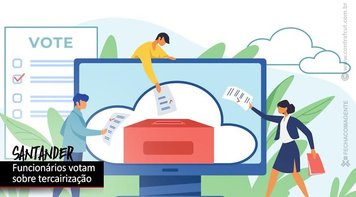 Bancários do Santander fazem assembleia nacional nesta terça (11)