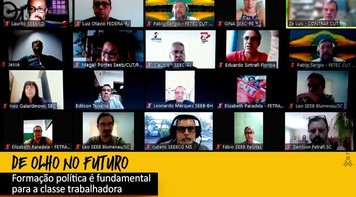 Coletivo Nacional de Formação debate importância da formação política para a luta dos trabalhadores