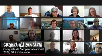 Grupo de Trabalho (GT) bipartite de segurança bancária volta a se reunir