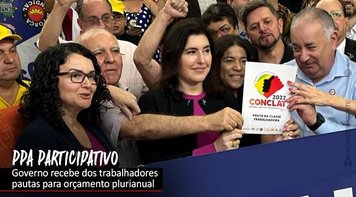 Movimento sindical entrega pauta da classe trabalhadora para o PPA Participativo