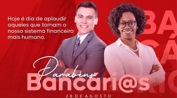 Parabéns, bancários e bancárias pelo seu dia!