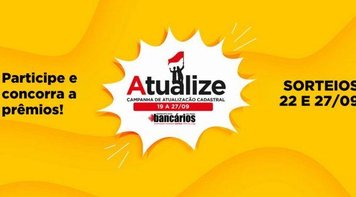  Campanha Atualize realizou o primeiro sorteio de prêmios