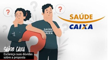 Hoje às 19h tem live para esclarecer dúvidas sobre a proposta do Saúde Caixa
