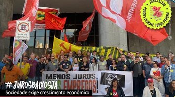 Campanha por juros baixos prossegue, com protestos nesta terça 12 em todo o país