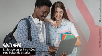 Funcionários do Santander já podem se inscrever para bolsas de estudos