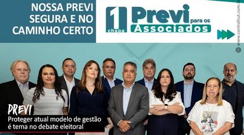 Eleições Previ: Chapa 1 defende manutenção de governança paritária, contra interferências externas