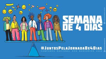 Campanha Nacional: bancários vão reivindicar jornada de 4 dias em reunião com Fenaban nesta terça 2