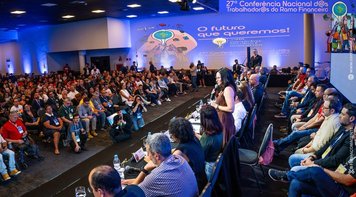 Abertura da 27ª Conferência Nacional d@s Bancári@s tem presença do ministro do Trabalho Luiz Marinho